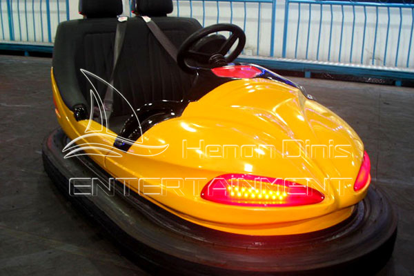 Funfair Dodgem spin zone in Dinis